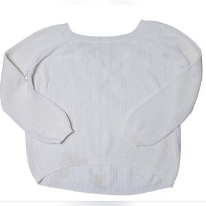 Women's White Sweater By Pink Blush